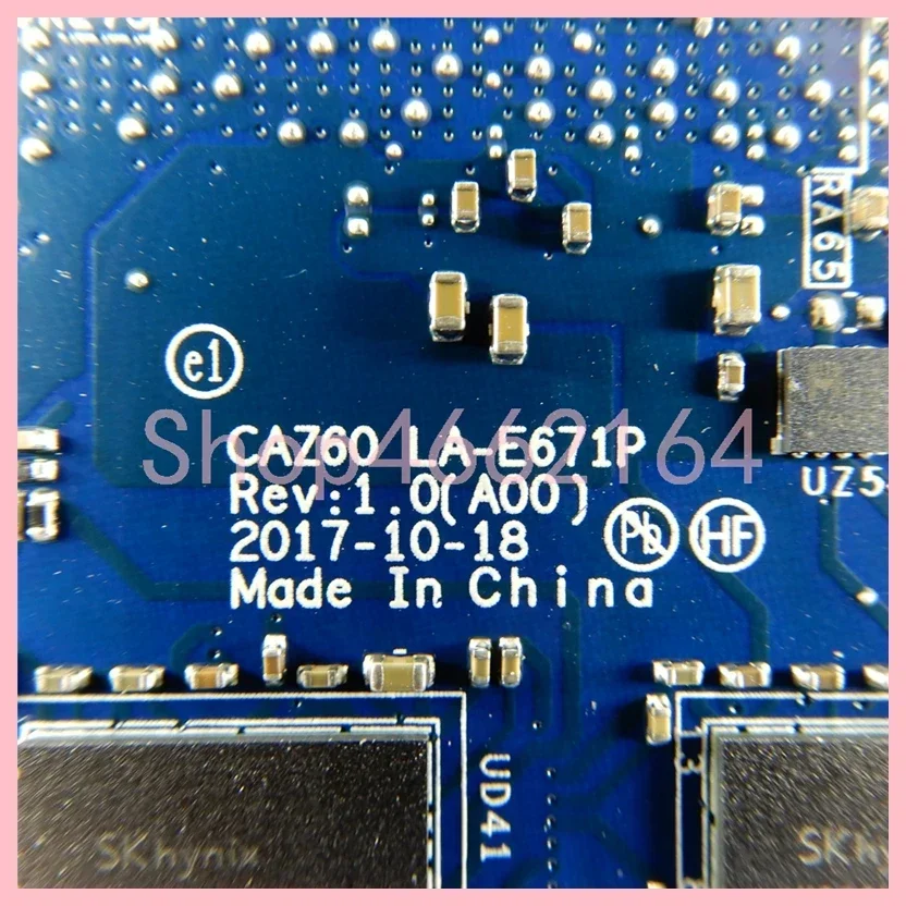 LA-E671P z procesorem i5-8250U – Ddr4 8Gb recenzja i cena