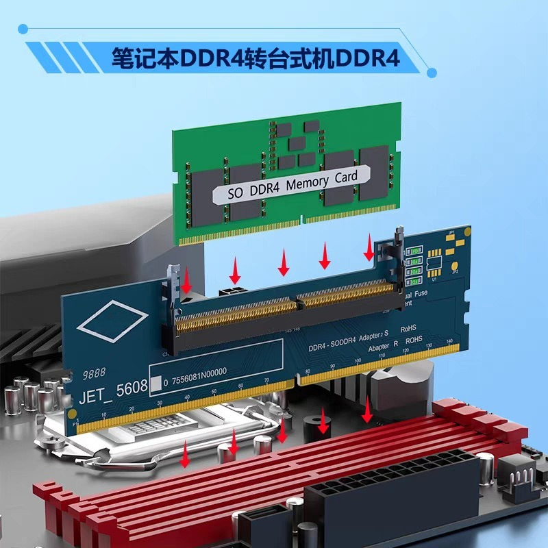 Karta adaptera DDR3 DDR4 DDR5  – Ddr4 Desktop Ram recenzja i cena