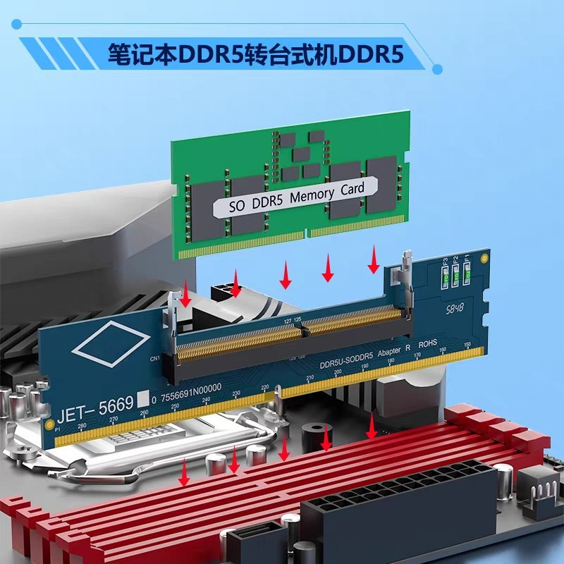 Karta adaptera DDR3 DDR4 DDR5  – Ddr4 Desktop Ram recenzja i cena