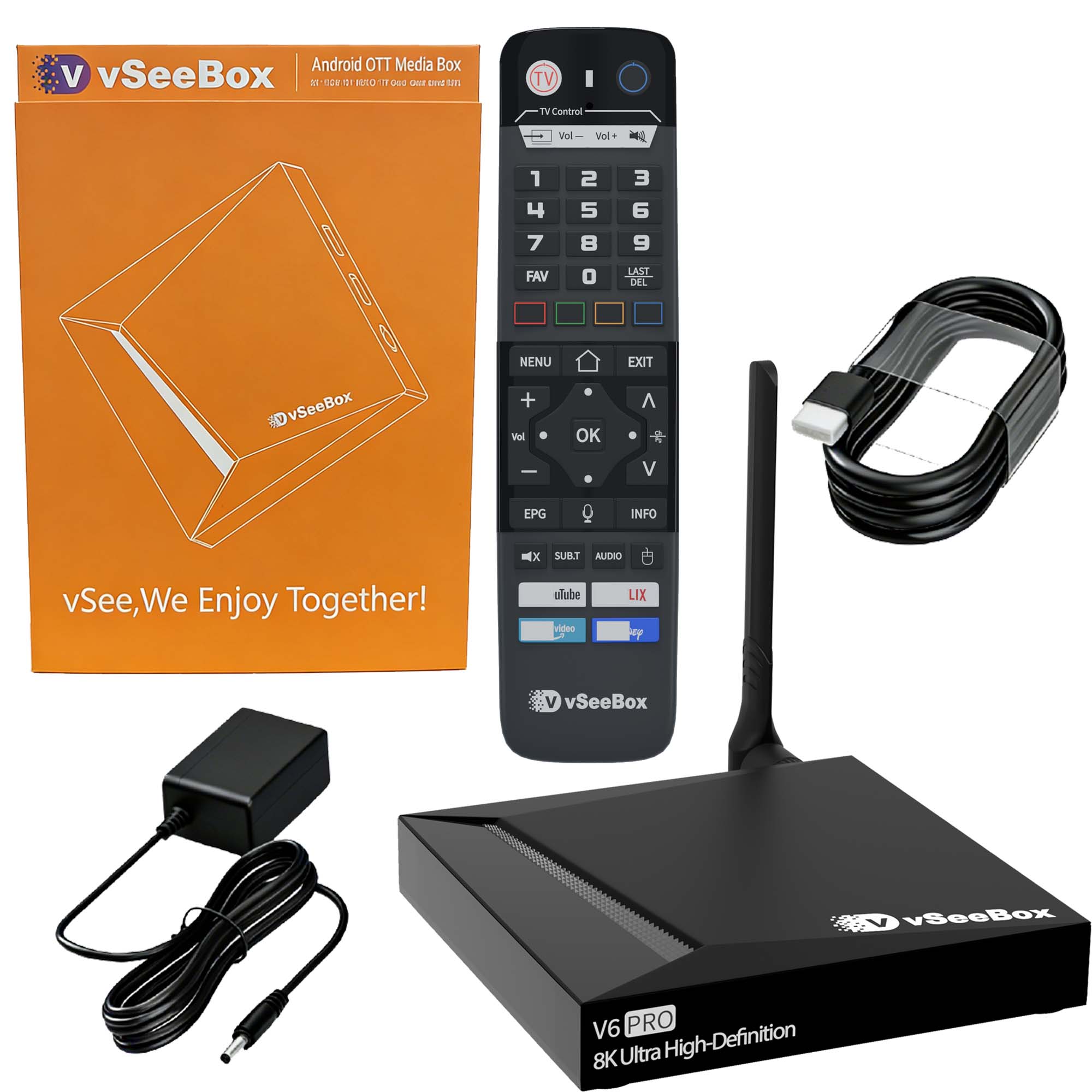 VSeeBox V6 Pro 2026 Najnowszy  – Ddr3 8Gb recenzja i cena